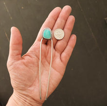 Load image into Gallery viewer, Turquoise Hair Pin no.2