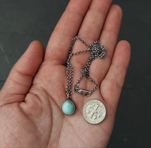Load image into Gallery viewer, Turquoise Drop Necklace