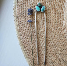 Load image into Gallery viewer, Royston Turquoise Hair Fork