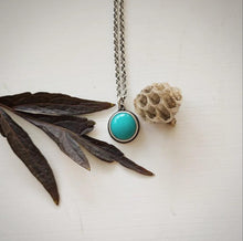 Load image into Gallery viewer, Turquoise Drop Necklace no.1