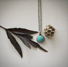 Load image into Gallery viewer, Turquoise Drop Necklace no.2