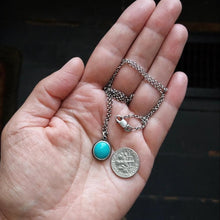 Load image into Gallery viewer, Turquoise Drop Necklace no.1