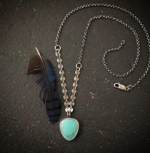 Load image into Gallery viewer, Heart Center Necklace ($190 with standard chain option)