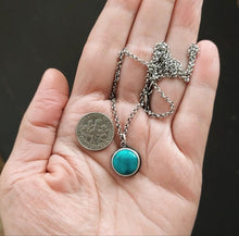 Load image into Gallery viewer, Blue Dot Necklace