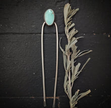 Load image into Gallery viewer, Royston Turquoise Hair Fork