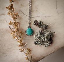 Load image into Gallery viewer, Turquoise Drop Necklace