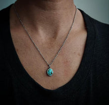 Load image into Gallery viewer, Turquoise Drop Necklace