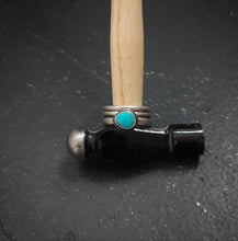 Load image into Gallery viewer, Turquoise Stacking Ring Set