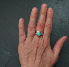 Load image into Gallery viewer, Turquoise Stacking Ring Set