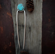 Load image into Gallery viewer, Turquoise Hair Fork