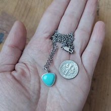 Load image into Gallery viewer, Turquoise Drop Necklace no.1
