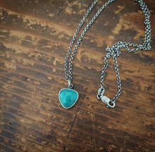 Load image into Gallery viewer, Turquoise Drop Necklace
