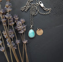 Load image into Gallery viewer, Turquoise Drop Necklace