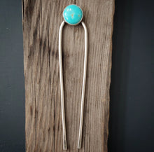 Load image into Gallery viewer, Royston Turquoise Hair Fork