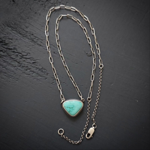 Load image into Gallery viewer, Turquoise Point Necklace
