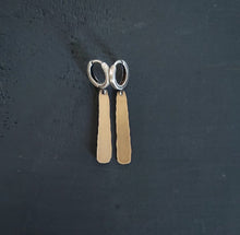 Load image into Gallery viewer, Golden Hour Hoop Dangles

