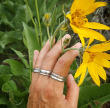 Load image into Gallery viewer, Element Stacking Rings Sizes 6.5, 7.5, 8.5

