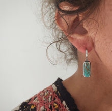 Load image into Gallery viewer, Cerulean Hoops
