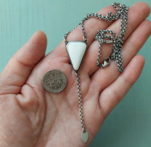 Load image into Gallery viewer, White Buffalo Lariat Necklace
