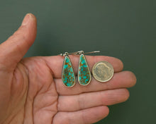 Load image into Gallery viewer, Turquoise Drop Earrings
