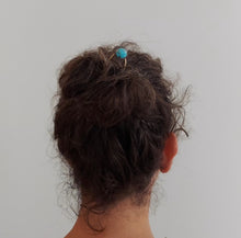 Load image into Gallery viewer, Turquoise Hair Fork
