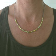 Load image into Gallery viewer, Palomino Variscite Beads + Chain Necklace
