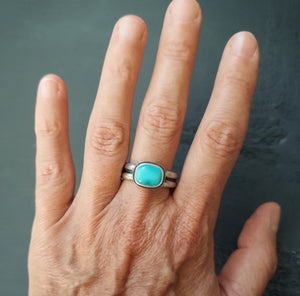 Turquoise Traverse Ring