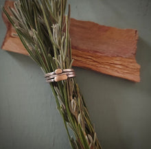 Load image into Gallery viewer, Element Stacking Ring Set size 5.5
