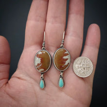 Load image into Gallery viewer, Earth+Sky Earrings
