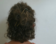 Load image into Gallery viewer, Blackjack Turquoise Hair Fork
