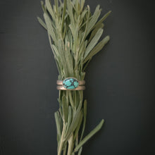 Load image into Gallery viewer, Turquoise Stacking Ring Set
