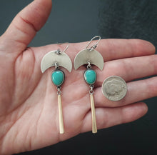 Load image into Gallery viewer, Moon Earrings
