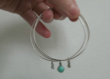 Load image into Gallery viewer, Turquoise Bangle Set
