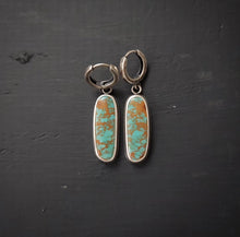 Load image into Gallery viewer, Bluebird Hoop Earrings
