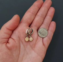 Load image into Gallery viewer, Element Hoops~ Sterling Silver + Brass
