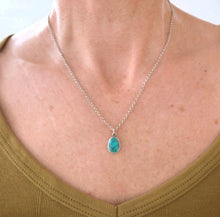 Load image into Gallery viewer, Turquoise Drop Necklace
