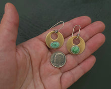 Load image into Gallery viewer, Stardust Earrings ~ Brass
