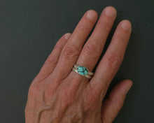 Load image into Gallery viewer, Turquoise Stacking Ring Set

