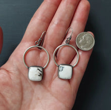 Load image into Gallery viewer, White Buffalo Hoops
