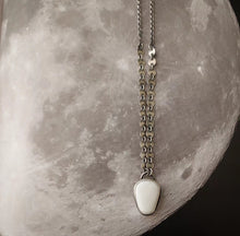 Load image into Gallery viewer, Little Moons White Buffalo Necklace
