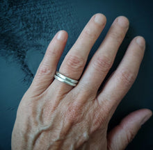 Load image into Gallery viewer, Sterling Silver Stacking Rings Size 5.5
