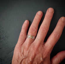 Load image into Gallery viewer, Element Stacking Ring Set size 6.25
