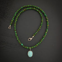 Load image into Gallery viewer, Turquoise Beaded Necklace
