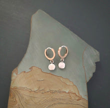 Load image into Gallery viewer, Element Hoops ~ Sterling Silver + Bronze
