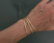 Load image into Gallery viewer, Bangle Set of Three~Brass
