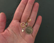 Load image into Gallery viewer, Element Hoops~Bronze+Sterling Silver
