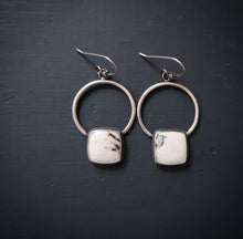 Load image into Gallery viewer, White Buffalo Hoops
