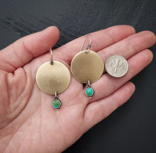Load image into Gallery viewer, Golden Moon Earrings
