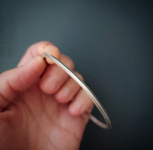 Load image into Gallery viewer, Triangle Element Bangle~Sterling Silver
