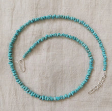 Load image into Gallery viewer, Turquoise Beaded Necklace 18 3/4"-19 3/4"

